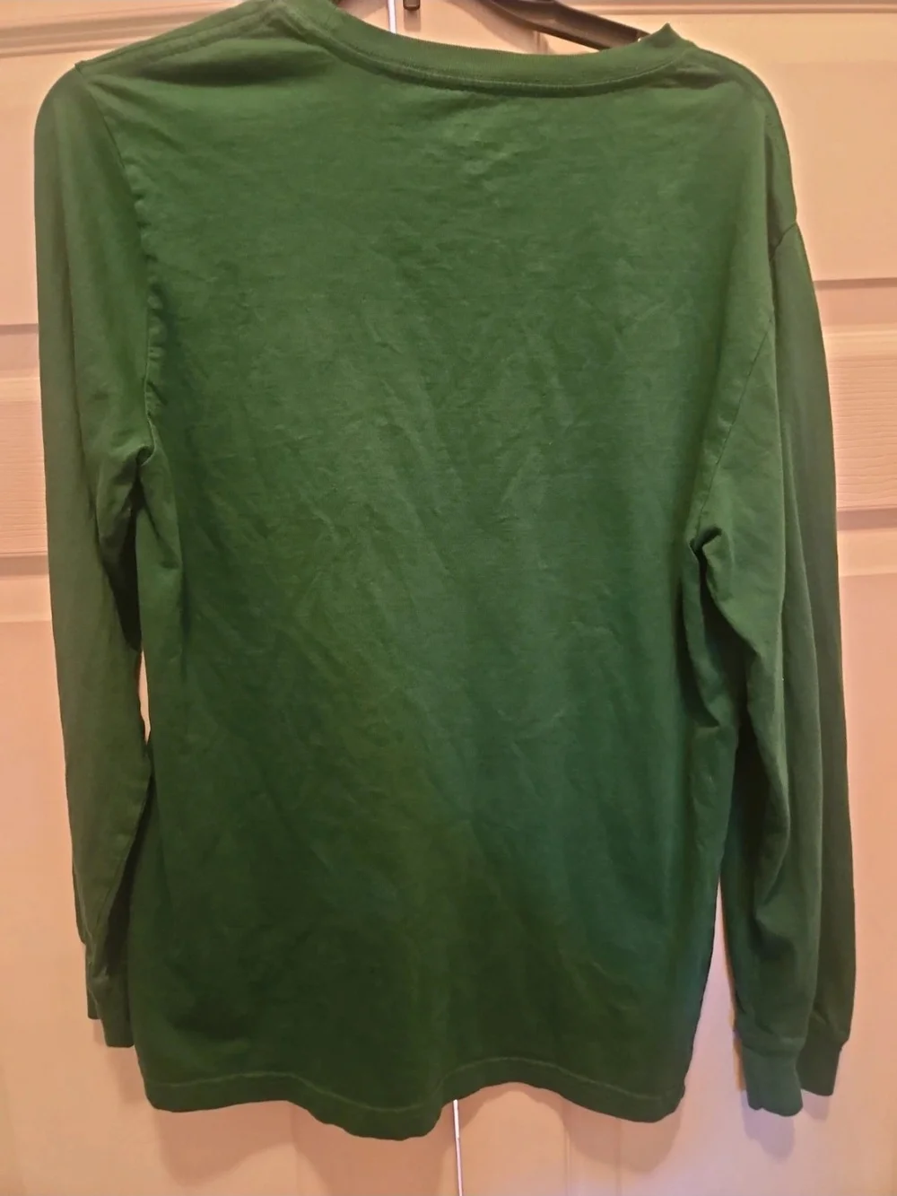 Polo by Ralph Lauren Kelly Green Long-Sleeve Crew Tee with Yellow Pony
